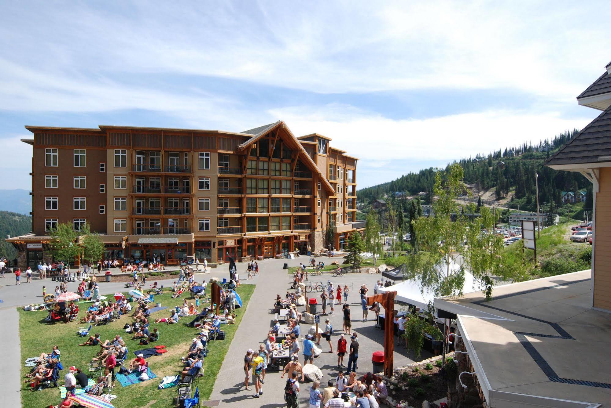 Schweitzer Mountain Resort White Pine Lodge サンドポイント エクステリア 写真