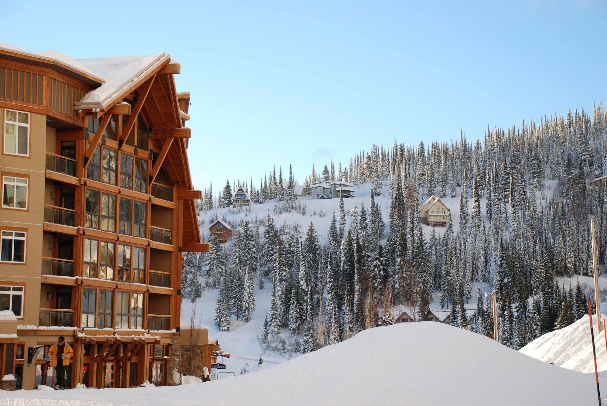 Schweitzer Mountain Resort White Pine Lodge サンドポイント エクステリア 写真
