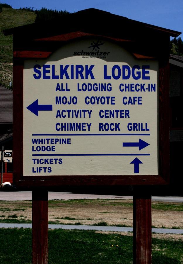 Schweitzer Mountain Resort White Pine Lodge サンドポイント エクステリア 写真